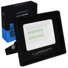 Refletor Preto 11cm Smart Led 10W Luz Verde IP66