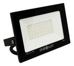 Refletor Preto Super Led 30W Bivolt Branco Quente Refletor Preto Super Led 30W Bivolt Branco Quente