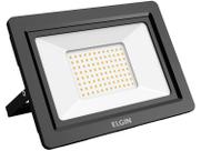 Refletor Projetor Led 100w 6500K Bivolt Branco forte Luz Holofote C/ Iluminação de áreas Amplas IP65