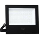 Refletor Projetor LED 100W 6500K Preto para áreas Externas