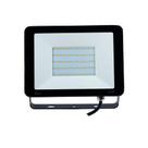 Refletor projetor led 50w 3000k branco quente preto bivolt kian