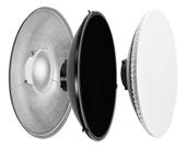 Refletor Rebatedor Beauty Dish Difusor Colmeia 420mm Bowens
