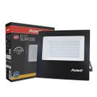 Refletor Slim Led 100w Luz Amarela Alta Qualidade Bivolt