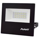 Refletor Slim Led Holofote Bivolt 20w Branco Frio 6500k Ip65