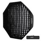 Refletor Softbox Godox FW95 Octagon 95 cm com grade Honeycomb