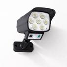 Refletor Solar 63 Leds Com Sensor Movimento Controle Remoto Prova D'Água Parede Refletor Solar 63 Leds Com Sensor Movimento Controle Remoto Prova D'Água Parede