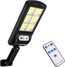 Refletor Solar LED 120 LEDs com Controle Remoto e Sensor de Movimento IP65 à Prova dÁgua