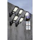 Refletor Solar LED 600W Sensor Presença Branco Frio (4 Un.)