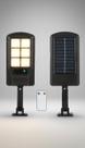 Refletor Solar LED Sensor Presença Jardim Exterior