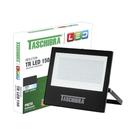 Refletor Taschibra Led Tr Slim 150W Luz Branco Fria 6500K Preto Bivolt