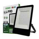 Refletor Taschibra Tr Led Profissional 200W Luz Branco Fria 6500K Preto Bivolt