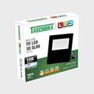 Refletor Tr Led 30W Slim 6500K Preto Taschibra