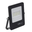 Refletor ultrafino 10W IP65 Bivolt 6000k / 3000k / Verde