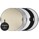 Refletor Westcott Illuminator QuickGrip 5 em 1 101,6 cm Refletor Westcott Illuminator QuickGrip 5 em 1 101,6 cm
