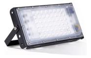 Refletores Led Ip65 Bivolt 50w Hcx Branco Frio