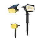 Refletores Solares Externos À Prova D'água Com 56 LEDs, Sensor De Movimento E 3 Modos Para Jardim,