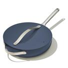 Refogue Alcaraway, cerâmica antiaderente, com tampa, 4,5 L, azul marinho