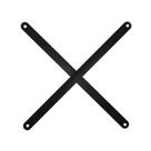 Reforço de Fundo em X para Estantes Pandin 1150 mm Preto