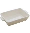 Refratário 29x16,5x5cm Porcelana Com Alça Basic Branco