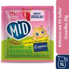 Refresco Em Pó Mid Sabor Groselha 20G Refresco Em Pó Mid Sabor Groselha 20G