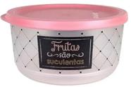 Refri Line Redondo 530ml Frutas Linha Bistrô Tupperware