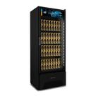 Refrigerador Cervejeira Vitrine Metalfrio 572L, VN50AH Optima Frost Free, Preto