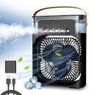 Refrigerador de ar portátil pessoal NTMY com luz LED de 7 cores