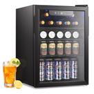 Refrigerador de bebidas Electactic de 2,6 pés cúbicos para 95 latas
