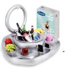 Refrigerador de bebidas em lata flutuante inflável para piscina 5L com saco de gelo