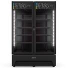 Refrigerador de Bebidas Porta Dupla 1257L VBM3AH All Black Metalfrio 220V