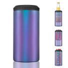 Refrigerador de latas MYTHQUATE 3 em 1 Slim para latas magras de 355 ml