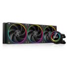 Refrigerador de líquido para CPU ID-COOLING SL360 com tela LCD 2.1 de 360 mm