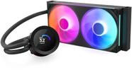 Refrigerador de líquido para CPU NZXT Kraken Plus 240 RGB 240 mm preto
