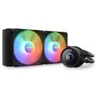 Refrigerador de líquidos NZXT Kraken 240 RGB 240 mm com display LCD