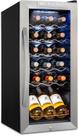 Refrigerador de vinho SCHMÉCKÉ 18 garrafas com fechadura 41C-64C