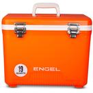 Refrigerador ENGEL UC19 18L à prova de vazamentos, hermético, laranja