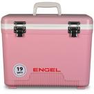 Refrigerador ENGEL UC19 18L com revestimento rígido rosa à prova de vazamentos