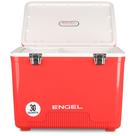 Refrigerador ENGEL UC30 28L à prova de vazamentos, hermético, vermelho