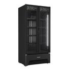 Refrigerador Expositor, Porta Dupla Slim VB70 Optima All Black Metalfrio 220v 752L Refrigerador Expositor, Porta Dupla Slim VB70 Optima All Black Metalfrio 220v 752L