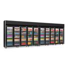 Refrigerador Expositor Vertical 3920 Litros Preto 220V Gelopar GEAS-10P