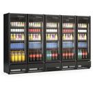 Refrigerador/Expositor Vertical 5 Portas 2492L Conveniência GCVR-2500 CB PR All Black Gelopar - Portas de Vidro + LED Perimetral Refrigerador/Expositor Vertical 5 Portas 2492L Conveniência GCVR-2500 CB PR All Black Gelopar - Portas de Vidro + LED Perimetral