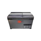 Refrigerador portátil preto c/ prata quadrivolt 31 litros