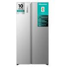 Refrigerador Side by Side Hisense Frost Free com 531 Litros Multi Air Flow 2.0 e Super Freezer Inox - RS3P558
