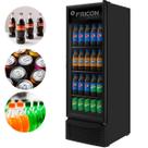 Refrigerador Vertical 569 Litros Conservador Porta De Vidro LED Total Black VCFM569V Fricon