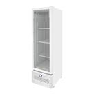 Refrigerador Vertical Fricon 284 Litros VCET284 - Tripla Ação, Porta De Vidro, Branco