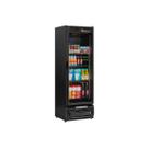 Refrigerador Vertical Gelopar GRV-45 LB PR 450LT Ar Forçado