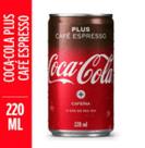 Refrigerante coca cola com cafe 220 ml