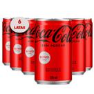 Refrigerante COCA COLA Sem Açucar Lata 220ml ( 6 Latas ) Refrigerante COCA COLA Sem Açucar Lata 220ml ( 6 Latas )
