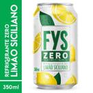 Refrigerante FYs Limão Zero Lata 350ml C 12 Descartável Pacote