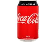 Refrigerante Lata Coca-Cola Sem Açúcar 350ml